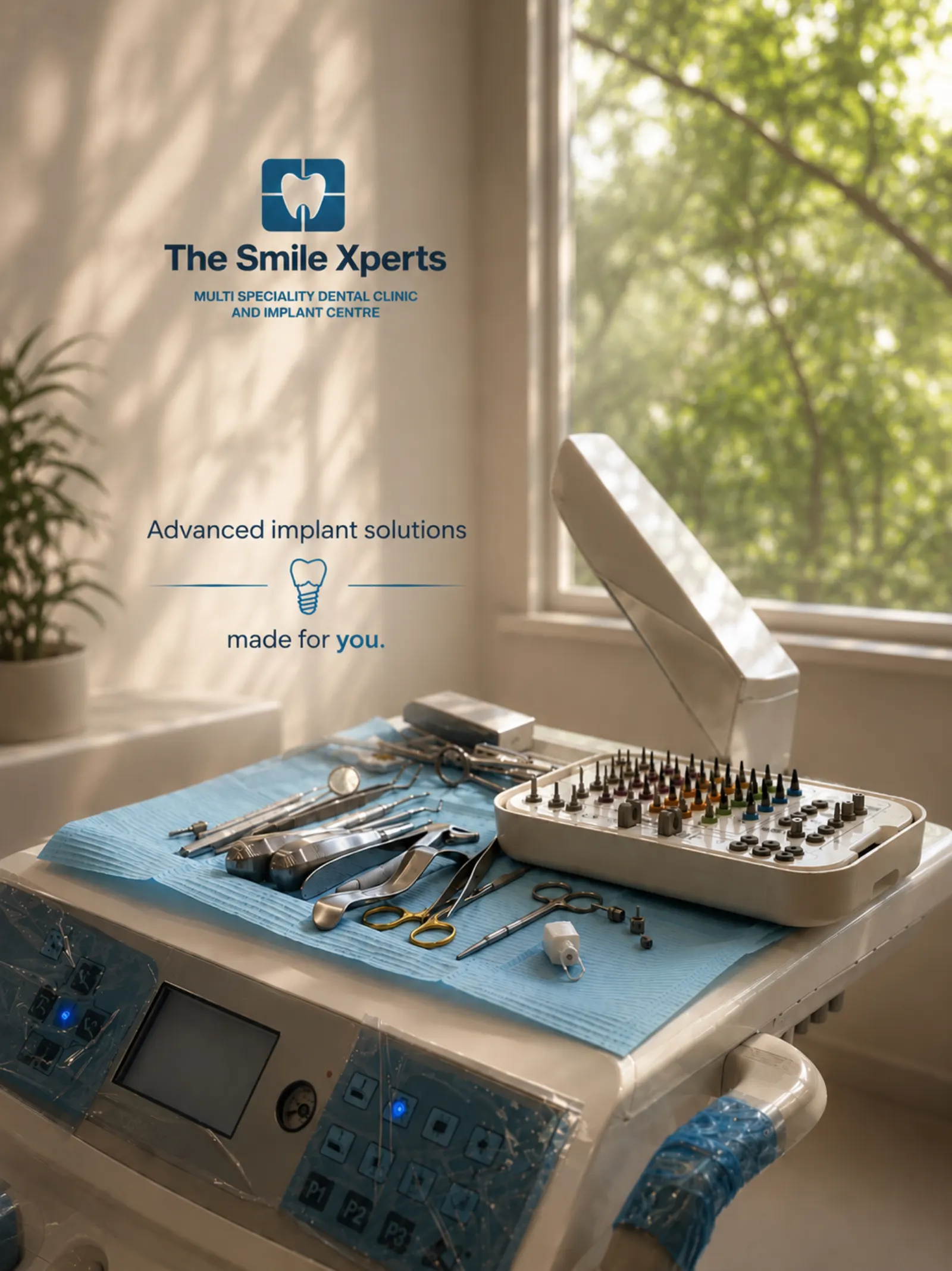 The Smile Xperts detail-focused Instagram creative