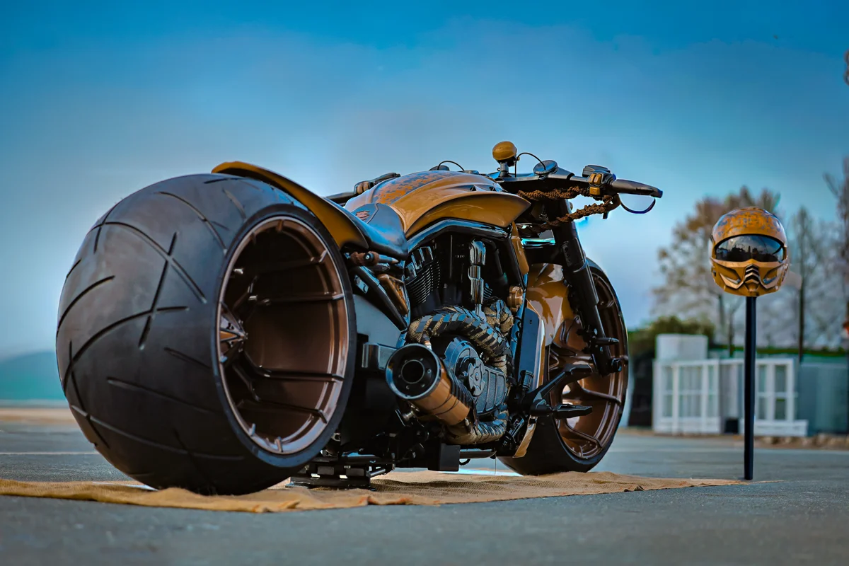 Motorcycle photography