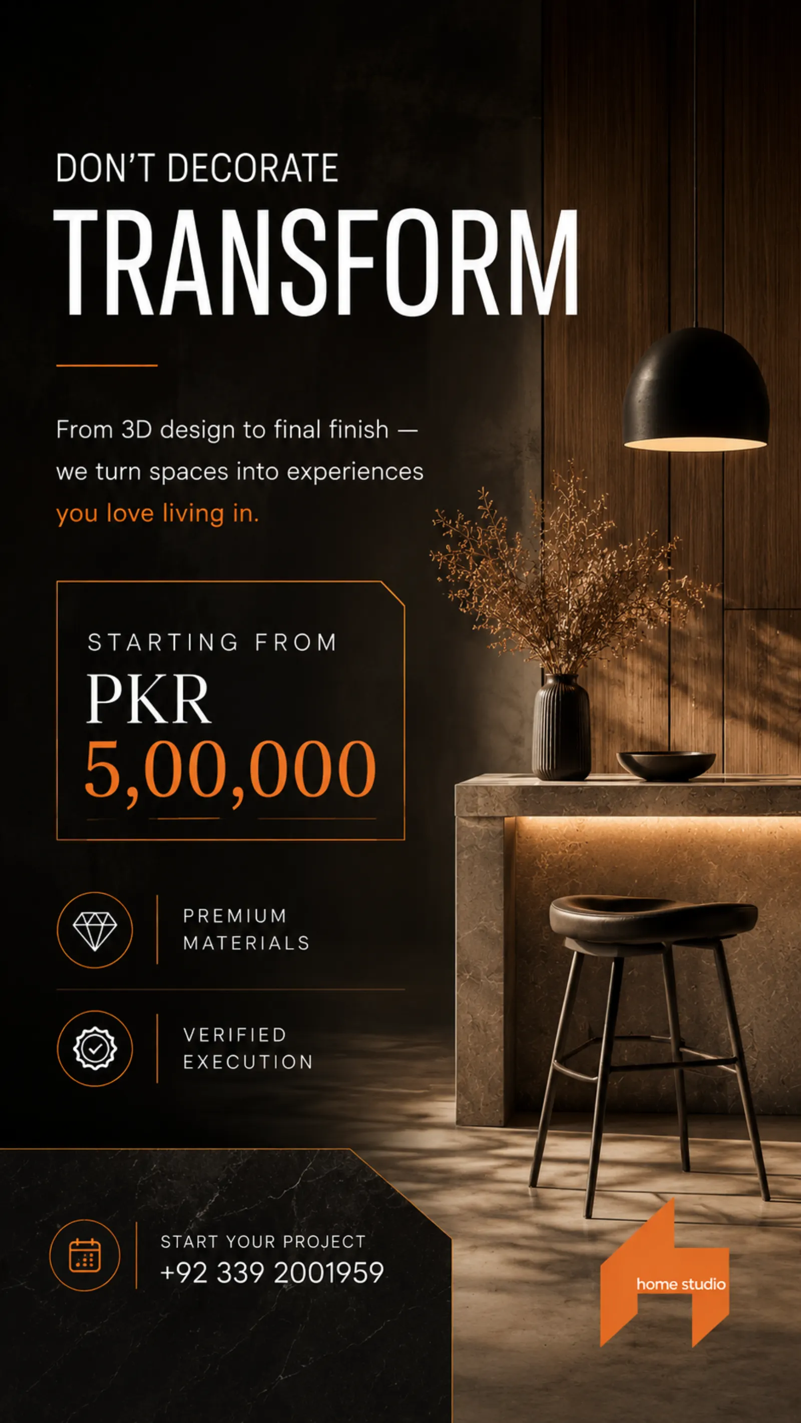 Interior Architecture Social Media Post 02 by Crea8iv Media