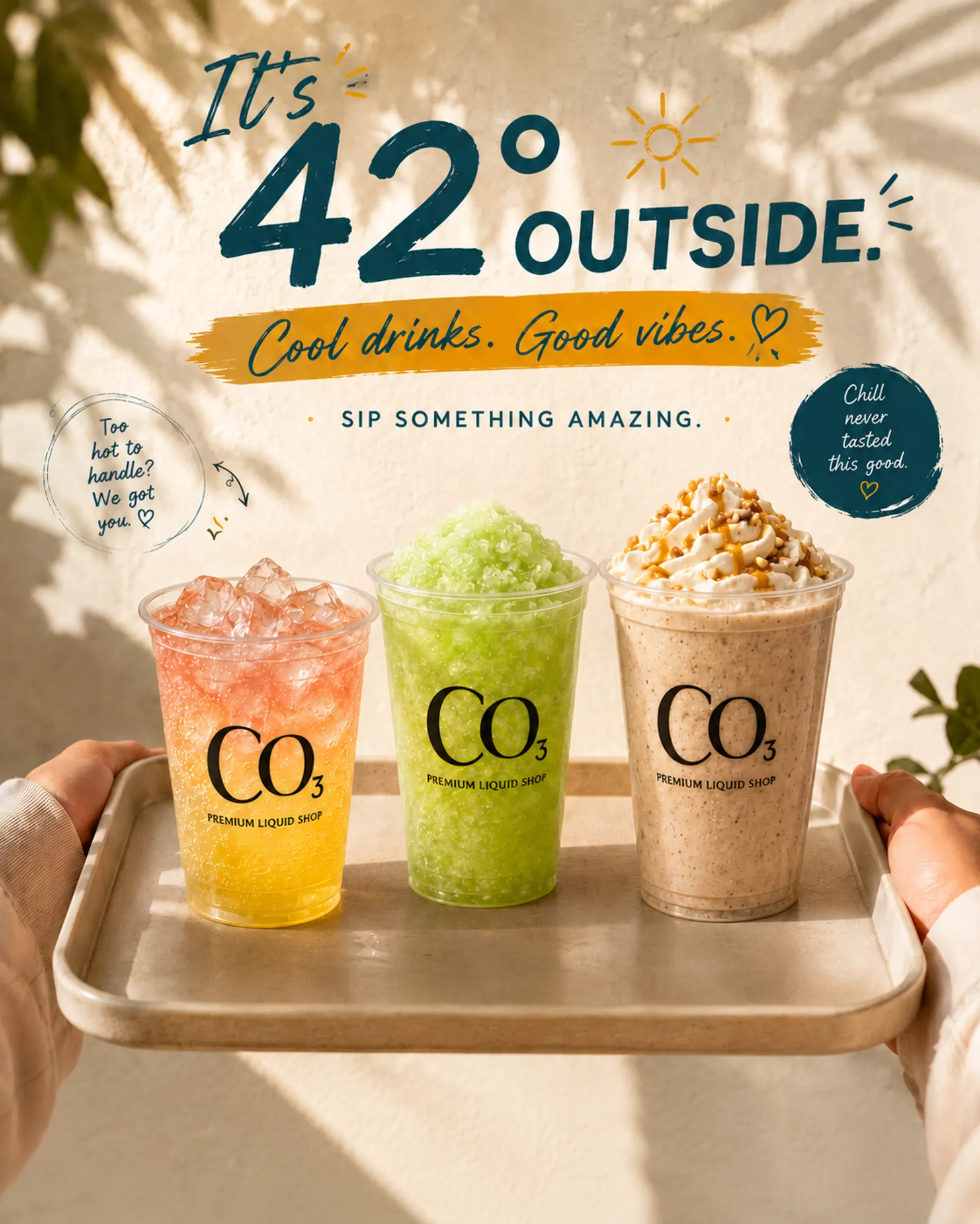 CO3 Summer Drinks Campaign Creative by Crea8iv Media