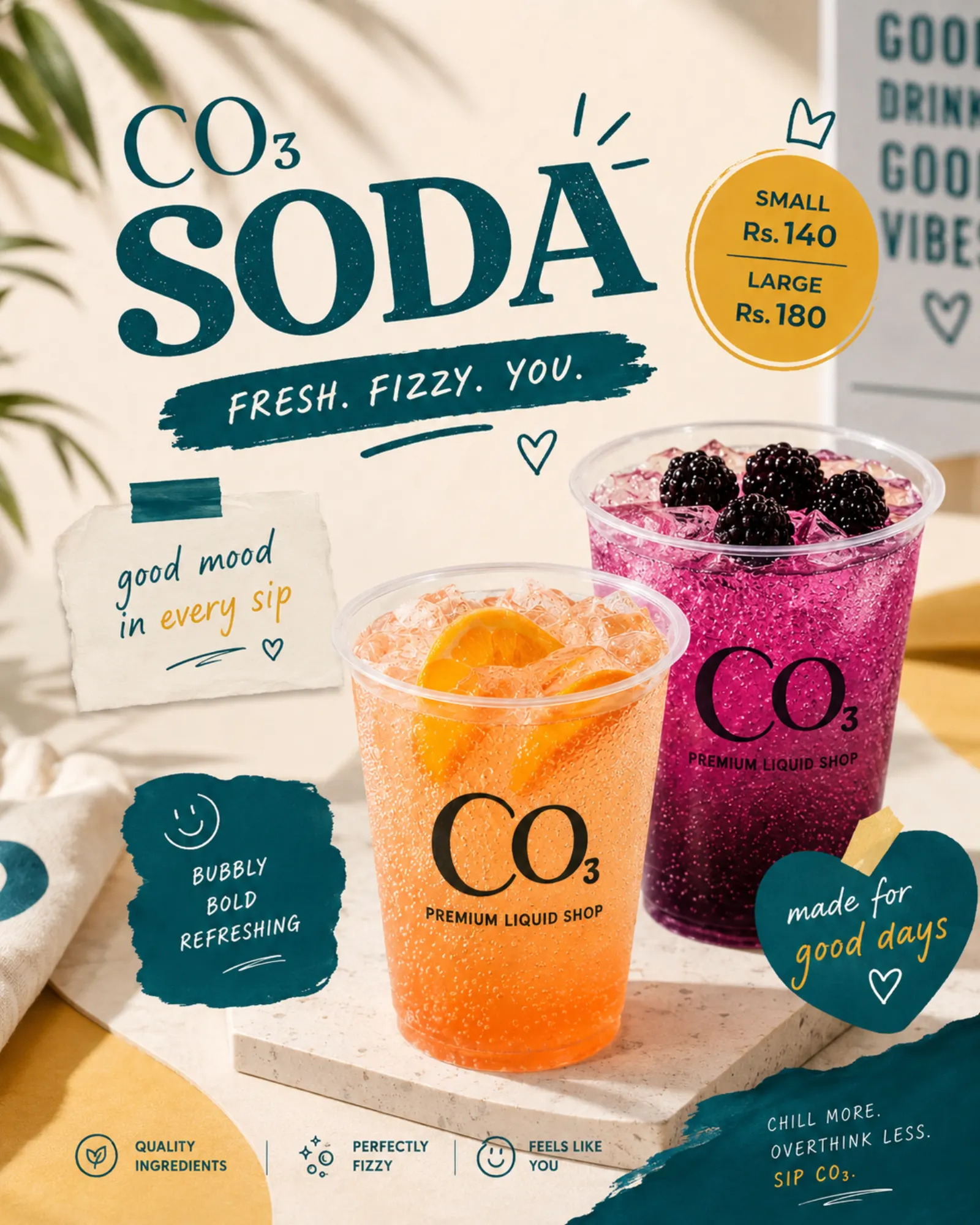 CO3 Soda Drink Campaign Creative by Crea8iv Media