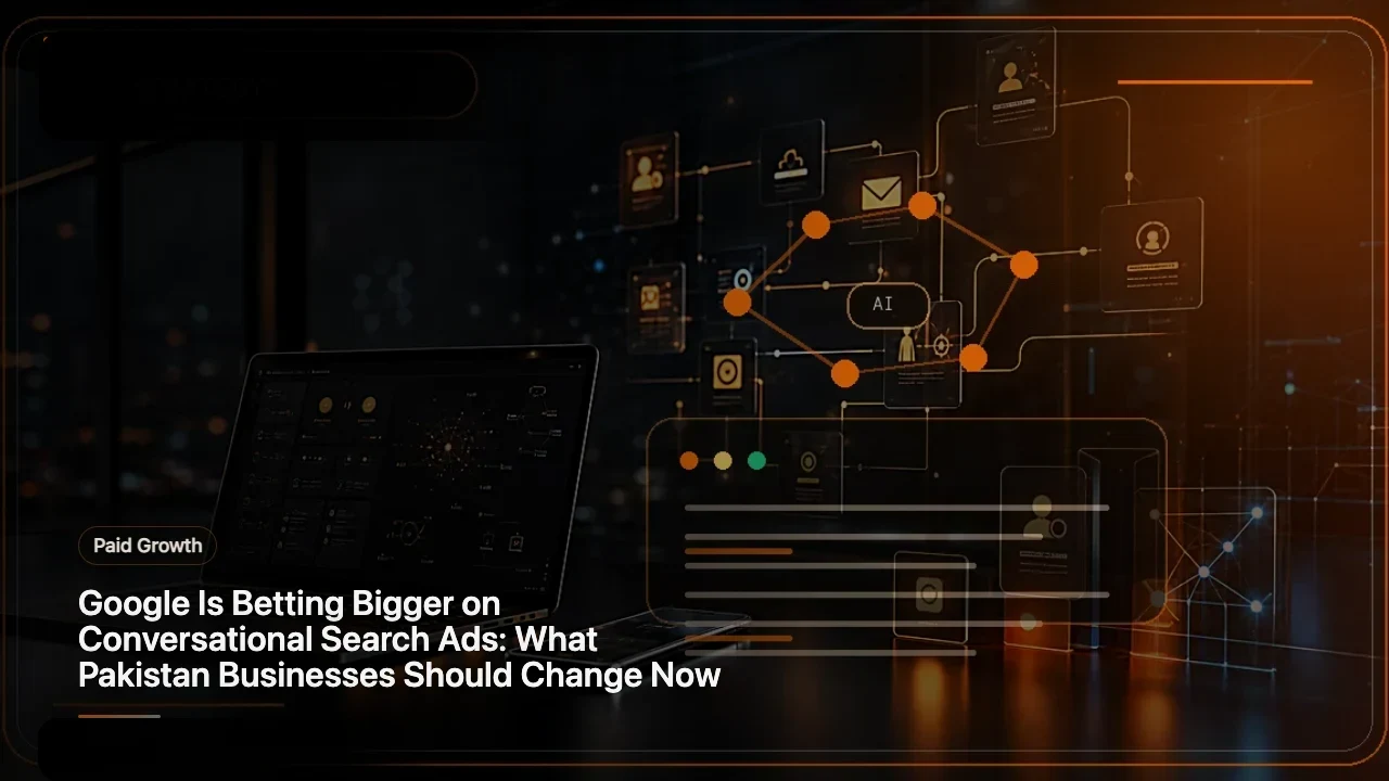 Google Is Betting Bigger on Conversational Search Ads: What Pakistan Businesses Should Change Now