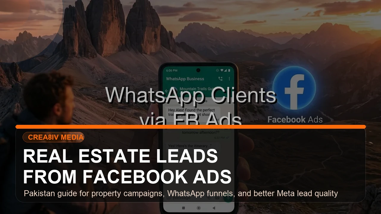 How Real Estate Businesses in Pakistan Get Leads from Facebook Ads
